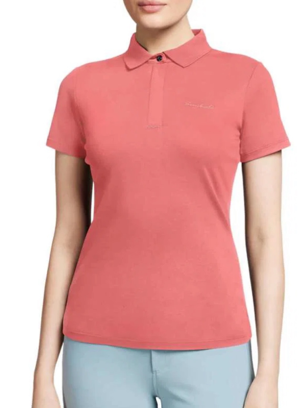 Samshield cotton equestrian polo size small in Pomello